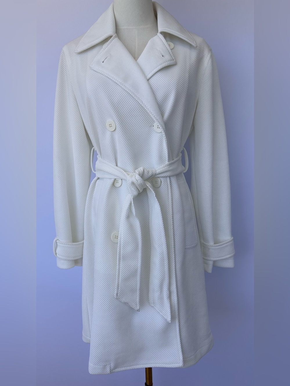 Azel Hazel‎ Hazel..Haze by Anthropologie Women’s Trench Coat Size Small